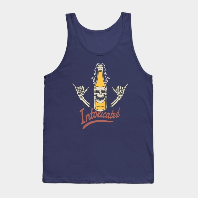 Beer Intoxicated Tank Top by ARTGUMY